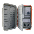 Aventik Large Capacity Waterproof Fly Fishing Box 4-Layer Foam Tackle Fishing Box for Freshwater Saltwater Streamer Storage (H039X) - style: H039X