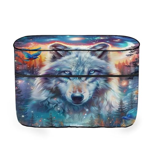 Blue Wolf RV Propane Tank Cover Double 20LB Camper Propane Tank Cover Protector Sun Protection Propane Tank Covers with Zipper Closure - color: Blue Wolf, size: Small-Double 20LB
