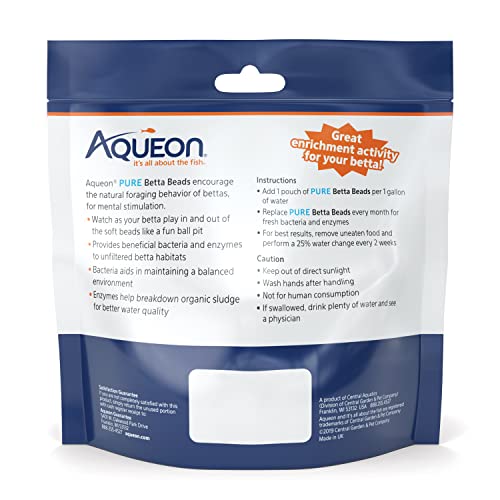 Aqueon Pure Betta Beads, Green - color: Green, size: One Pouch