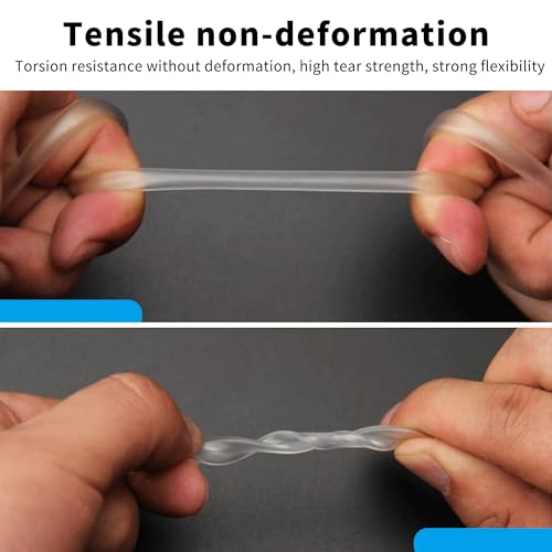 Premium 50FT 3/16inch Air Hose for Aquarium with Connector,Check Valve, Control Valve Accessories (Red, 50 ft.) - color: Red, size: 50 ft.