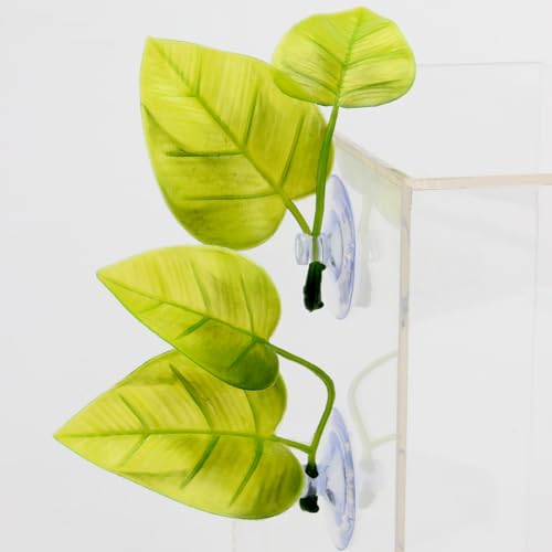 2 Pack Fish Tank Decor Aquarium Decorations Plants, Betta Fish Leaf Pad Fish Spawning Grounds Breeding Resting Bed, Tank Terrarium Accessories Artificial Silk Plant for Betta Fish Tank