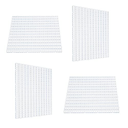 Aquarium Fish Tank Bottom Isolation, Grid Divider Tray Egg 4 Pcs (L 4pcs) - size: L 4pcs