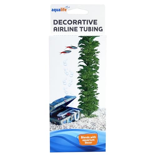 Penn-Plax Plant-Air Airline Tubing for Aquariums- 60" of Tubing That Looks Like an Aquarium Plant (PA1) - size: 60"