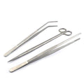 3 in 1 Aquarium Plant Tools, Stainless Steel Aquarium Aquascaping Kit Scissor Tweezers for Planted Fish Tankh Tank Plants