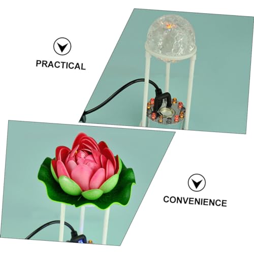BESPORTBLE 6PCS Humidifier Splash Guard for Fish Tank and Rockery Portable Plastic Humidifier Cover Water Fountain Splash Guard Replacement for Mister and Pond