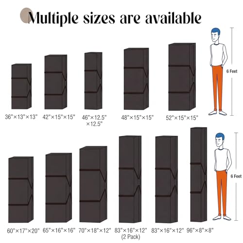 48 x 15 x 15 Inch, 176 L Extra Large Duffle Bag Camping Tent Storage Bag Heavy Duty Waterproof Sports Equipment Carrying Case for Tent Pole Travel Canopy Hammock Tripod Fishing Outdoor Moving - color: Black, size: 48 x 15 x 15 Inch, 176 L