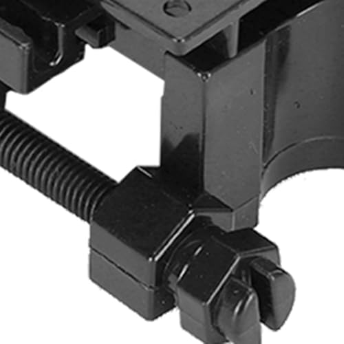 2Pcs 2.8 Inch Aquarium Hose Clamp Clip Plastic Pipe Holder with Stainless Steel Fasteners for Tube Dia Within 18mm