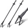 Gisafai 2 Pcs Plastic Aquarium Tongs Long Multi Purpose Trimming Feeding Aquarium Tools for Fresh Water Saltwater Fish Tanks Coral Plant (20 Inch) - size: 20 Inch