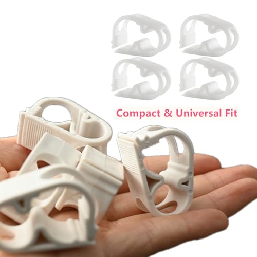 24 Pcs Adjustable Plastic Tubing Clamps – Hose Valves for 1/4"-1/2" Tubing – Pinch Valve Design for Precise Flow Control – Ideal for Lab, Beer Bottling & Liquid Transfer