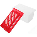 ERINGOGO Portable Fish Tank and Turtle Habitat Breeding Box, Pp Plastic Handheld Aquarium, Impact-Resistant 18x11x11cm for Small Pets and Reptiles Transportation