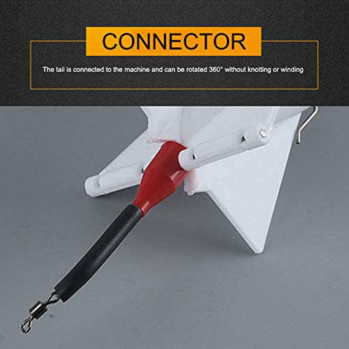 Arinda Fishing Spomb Rocket Shape Spod Fishing Feeders Float Bait Holder Tackle Tool Accessories - color: Black, size: Small