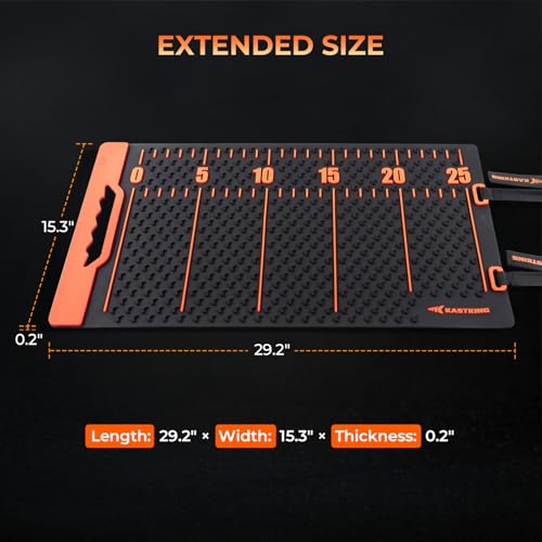 KastKing EZ Fillet Fish Fillet Mat, Anti-slip Texture With 25" Integrated Ruler, Extended Dimensions, Easy to Clean Material, Portable Storage, Fish Cutting Board - style: A:Fish Fillet Mat