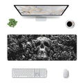 Skull Mouse Pad XL Large Mousepad Non Slip Rubber Base Desk Mat for Laptop Computer Gaming 31.5" X 12" - color: Skull
