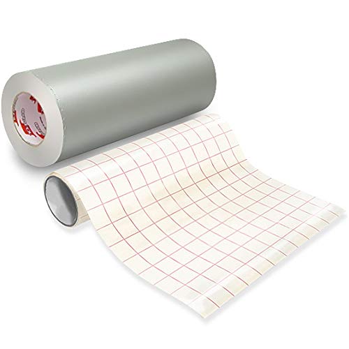 ORACAL 8710 Frosted Translucent White Etched Glass 12 Inch x 24 Inch Window Vinyl Roll Including 12 Inch x 24 Inch Roll of Clear Transfer Paper (1 Roll Pack) - size: 1 Roll Pack