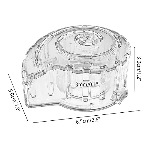 MiOYOOW Aquarium Planaria Catcher, Transparent Snail Trap Natural Capture Planaria Catch Box for Aquarium Fish Tank Planaria Tiny Snail