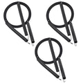 Mounting Spring Clips for Reptile Habitat Lighting Domes, Fits most reptile lighting domes,terrarium mesh screens, and heat lamp covers, 5.5"/8.5" Domes,Most Standard Domes and Screen Covers (3 pack)