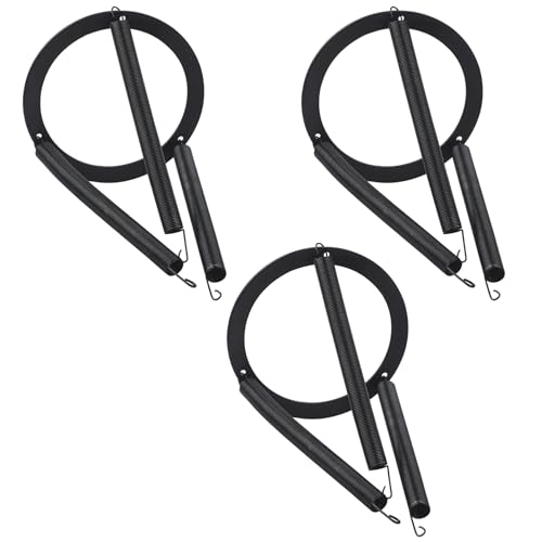 Mounting Spring Clips for Reptile Habitat Lighting Domes, Fits most reptile lighting domes,terrarium mesh screens, and heat lamp covers, 5.5"/8.5" Domes,Most Standard Domes and Screen Covers (3 pack)