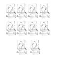 Aquarium Lid Holder for Various Fish Tanks Aquarium Cover Bracket Clamp Stand Fishtank Habitat Supplies 10PCS Plastic Cover Support