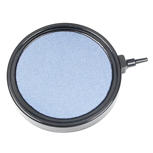 Utoolmart 5 inch Aquarium Air Stones Disc, Fish Tank Airstone Bubble Diffuser for Aquarium Fish Tank Ponds and Hydroponics Air Pump