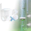 Aquarium Air Stone, Bubbler for Aquarium Fish Tank, High Dissolved Oxygen Diffuser Bubbler with 1 Check Valve, 2 Suction Cup for Aquarium (1 Inch) - size: 1 Inch