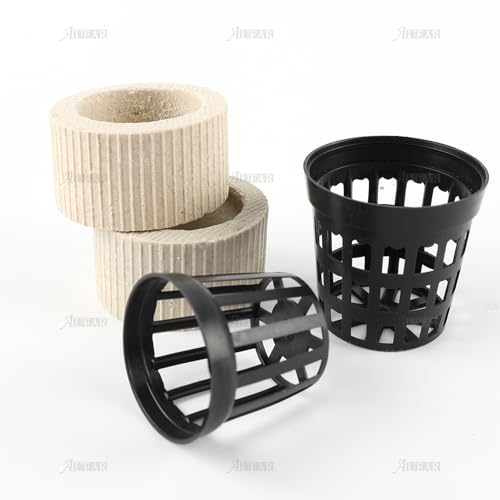 AUEAR, 15 Pack Aquatic Plants Fixed Ring Set Aquarium Weights Pots Rings Holder for Landscape Decoration Fish Tank Accessories