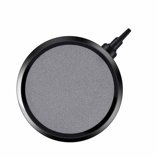 Yosoo Air Stone Disc Aerator, 2pcs Aquarium Bubble Plates for Fish Tanks Ponds with Round Oxygen Diffuser, Release Tool for Air Pumps and Buckets