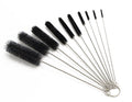 Eboot 10 Pcs 8.2 Inch Tube Cleaning Brushes Nylon Cleaner Brush Long Sink Drain Pipe Cleaning Brushes 10 Different Diameters for Bottle Straw Tumbler Home Sink Plumbing