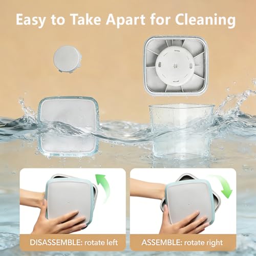 Ankou 2 Pack Airtight Dog Food Storage Containers, 2.8 QT Each, One-Touch Pop Lids, BPA-Free | Clear Stackable Canisters for Pet Food & Cat Treats - color: 2.8 Qt x 2