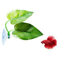 CousDUoBe 1 Pack Betta Fish Leaf Pad Improves Betta's Health by Simulating The Natural Habitat - Natural, Organic, Comfortable Rest Area for Fish Aquarium Ornaments - size: 1 Pack