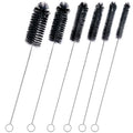 Straw Cleaner Brush Set,6 Piece 12" Long Pipe Tube Bottle Brushes for Cleaning Narrow Neck Bottles,Coffee Maker,Glass Cups - size: 12 inch large diameters set (6pcs)
