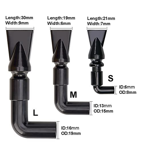 Aquarium Canister Filter Inlet Outlet, Fish Tank Filter Tube Aquarium External Canister Filter Water Inflow Outflow Tube for HW302B/303B - color: Pump Duckbill Nozzles