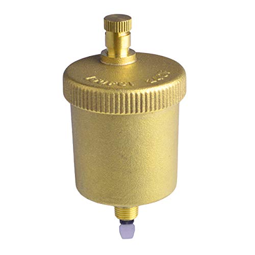 Hydro Master Automatic Air Vent Valve 1/8 Inch Brass - size: 1/8”