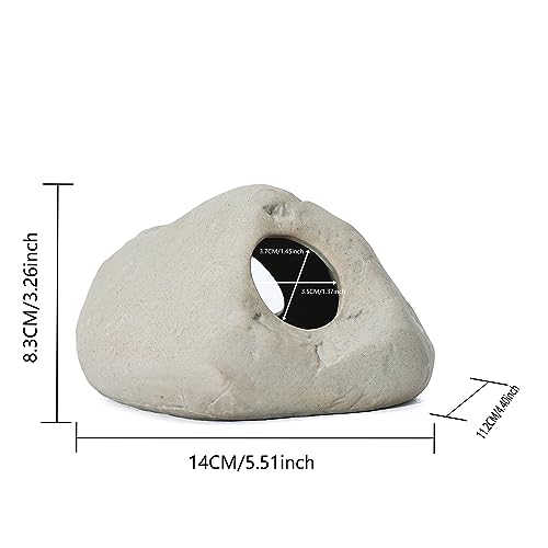 ALEGI Aquarium Rock Cave Decor for Shrimp Cichlid Hiding Breeding (Set 8) - style: Set 8