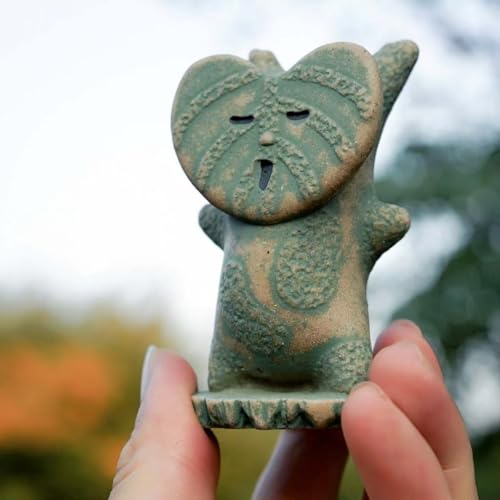 2.95in TOTK Korok Statue Yahhaha Sandstone Statue, Resin Statue Fish Tank Decoration TOTK Gift Korok Statues Resin BOTW Figure Game Room Decoration