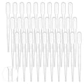 30PCS 3ML Dropper Pipettes Essential Oil Transfer, Disposable Plastic Pipette Eye Dropper for Science Experiments, Crafting, Makeup Tool