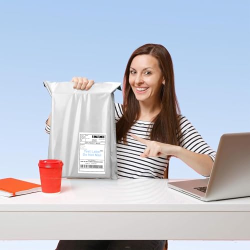 9527 Product Poly Mailers 14x17 Large Envelopes Shipping Bags Self Sealing,100 Bags,14x17 inches, 2.5 Mil (White) - color: White, size: 14"x17"|100Pcs