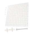 UKCOCO 1set Fish Tank Divider Grid Isolation Board Easy to Install Aquarium Supplies Includes Clips and Cable Ties for Breeding and Isolation Needs