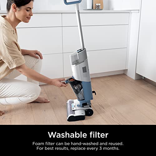 Shark HydroVac Antimicrobial Brushroll* & 2-Pack Filter Bundle, Compatible with All Hydrovac 3-in-1 Multi-Surface Cleaners for All Sealed Hard Floors and Area Rugs, Purple/White, WDB1F2