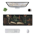 Dark Academia Mouse Pad XL Large Mousepad Non Slip Rubber Base Desk Mat for Laptop Computer Gaming 31.5" X 12" - color: Dark Academy