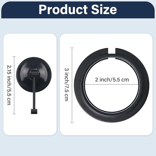 Aquarium Feeding Ring Small Round Floating Fish Food Feeder Food Holder with Suction Cup for Betta Goldfish Guppy Turtle Tank Accessries (1Pack) - size: 1Pack