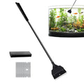Portable Gravel Cleaner, Handheld Tank Scraper, Flexible Habitat Tool, Aquarium Substrate Maintenance Kit, Fish Tank Photography Accessory, Aquatic Gear for Hobbyists, Enthusiasts, Restaurants