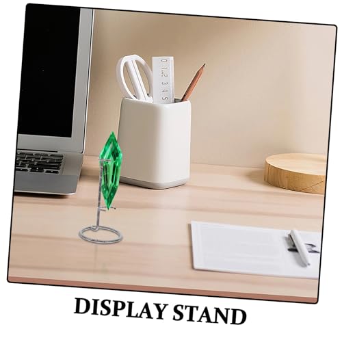 Healifty Elegant Crystal Ball Holder Display Stand Metal Tray for Crystal Scepters and Ball Holder Showcase