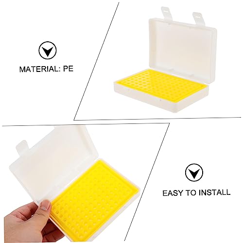 1pc Tube Rack -Tubes Holder with Buckle -top Design for Lab Organization Pe Material for Essential Laboratory Equipment