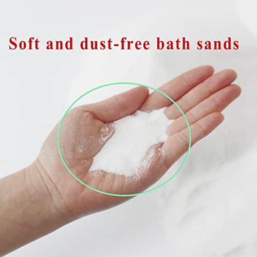Hamster Bath Sand, 7.7lb Dust Free Desert Sand or Potty Litter Sand for Hamster Chinchillas Gerbil Syrian Mice Small Animals - color: White, size: 7.7lb