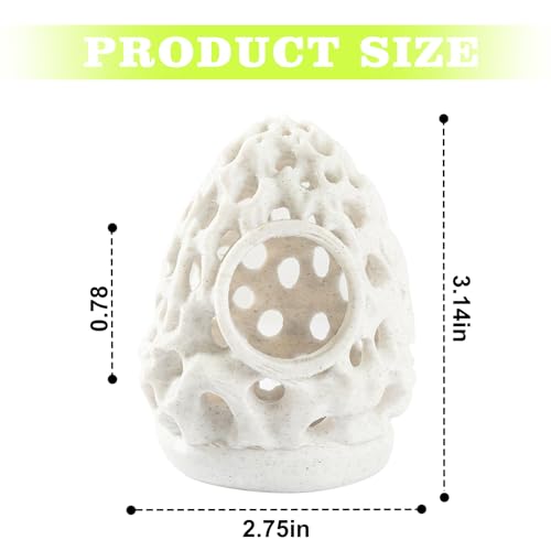 3D Printed Floating Betta Hideout Feeding Rings for Small Fish Resting Spot for Corydoras Shrimp Cave Aquarium Floating Decorative