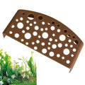 Aquarium Shelter House Fish Tank Decoration Ornament Pet Supplies Aquarium Tank Cave(Brown)
