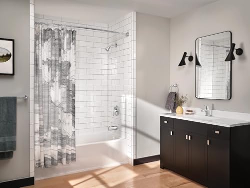 Moen YB8098CH 18-Inch Towel Bar without Mounting Posts, Replacement Bar Only, Chrome - color: Chrome, size: 18 Inch