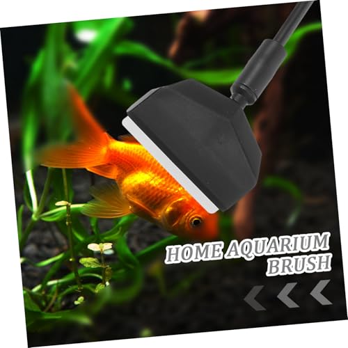 Toddmomy 1 Set Aquarium Tool Scraper Brush for Fish Tank Maintenance Ergonomic Handle Efficient for Home Aquariums and Aquascaping Supplies