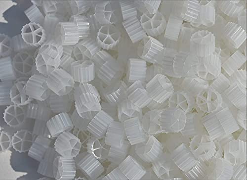 K2 Bio Filter Media Moving Bed Biofilm Reactor (MBBR) for Aquaponics, Aquaculture, Hydroponics - Ponds - Aquariums by Wholesale Koi Farm, (4 Cubic Feet) - size: 4 Cubic Feet