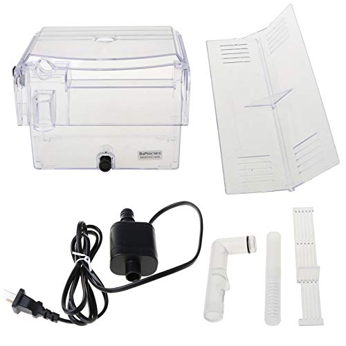 Aquarium Breeder Box Clear Acrylic Fish Breeding Box Hatchery Incubator for Baby Fish Shrimp Guppy Clownfish Isolation Box for Fish Tank